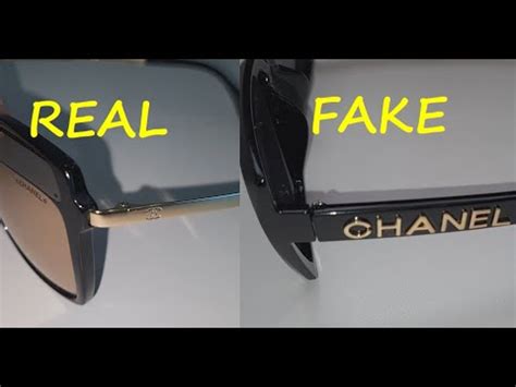 fake chanel glasses vs real|how to check Chanel authenticity.